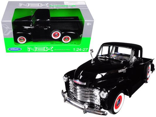 1953 Chevrolet 3100 Pick Up Truck Black 1/24 - 1/27 Diecast Model Car