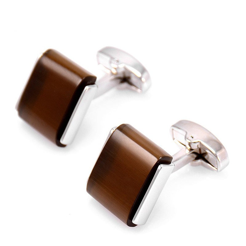 Brown Opal Cufflinks