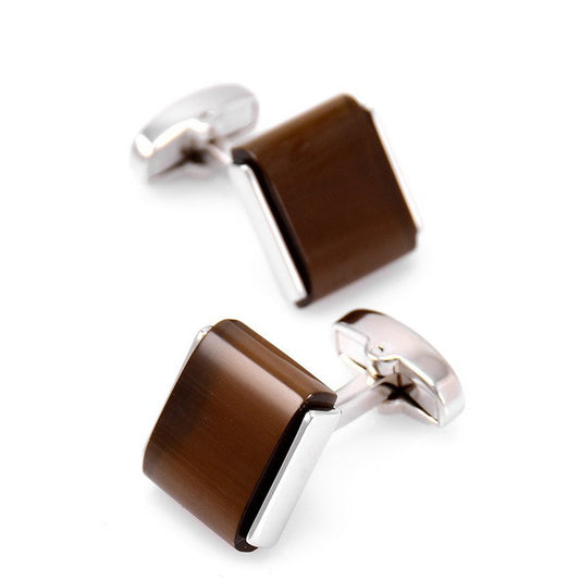 Brown Opal Cufflinks