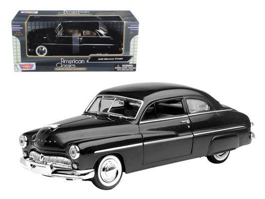 1949 Mercury Black 1/24 Diecast Model Car by Motormax