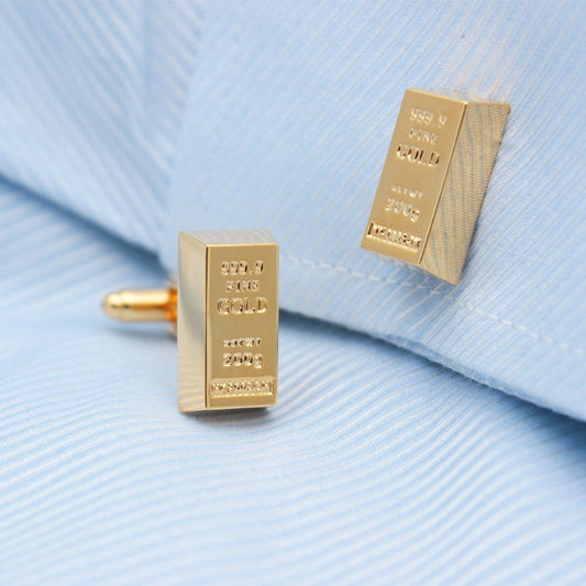 Gold Bar Cufflinks