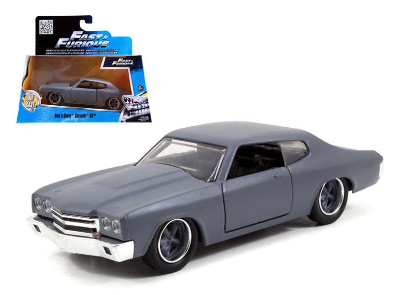 Dom's Chevrolet Chevelle SS Primer Grey \Fast & Furious\" Movie 1/32