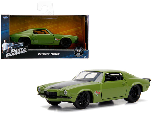 Dom\'s 1973 Chevrolet Camaro \F-Bomb\" Green \"Fast & Furious\" Movie