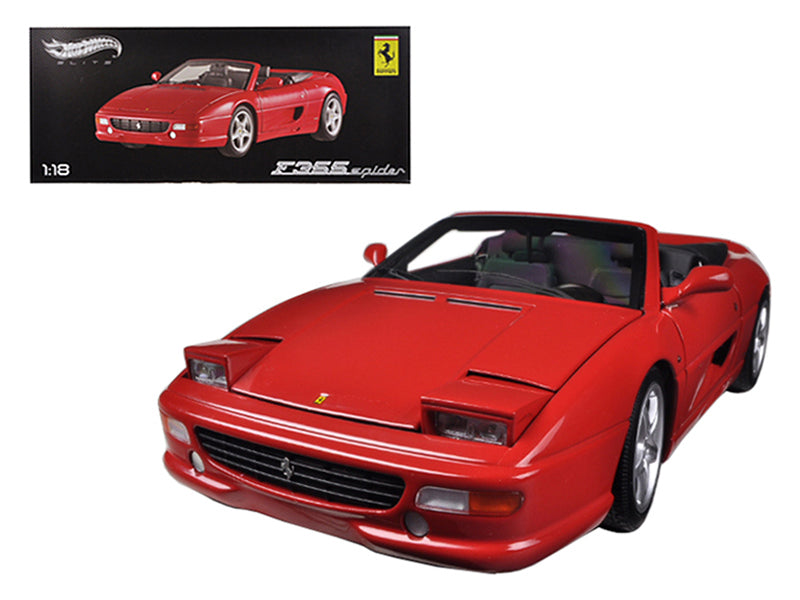 Ferrari F355 Spider Convertible Red Elite Edition 1/18 Diecast Car