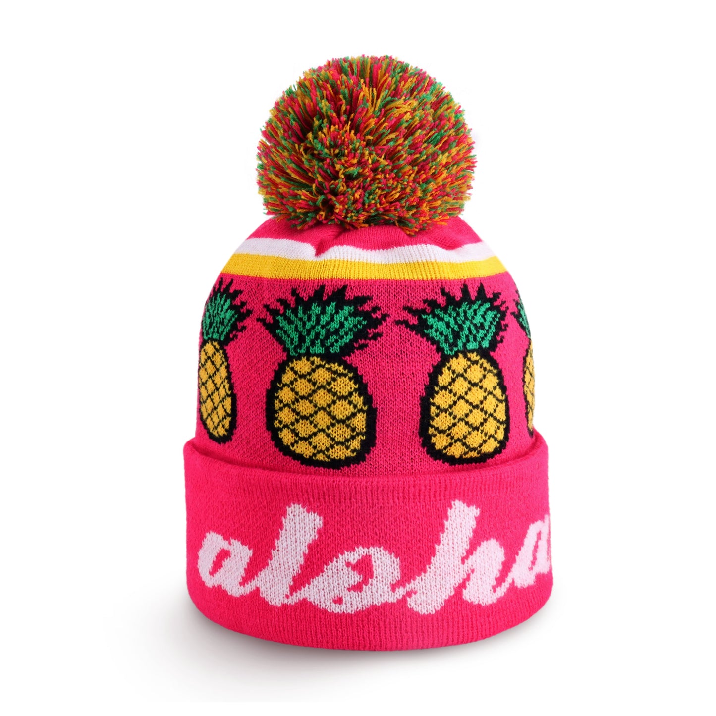 Aloha Pom Beanie