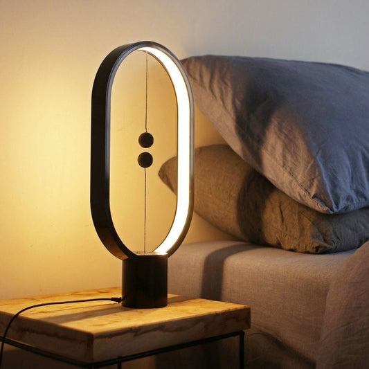 Wood Magnetic Table Lamp